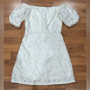 Paris Atelier & Other Stories White Floral Mini Dress